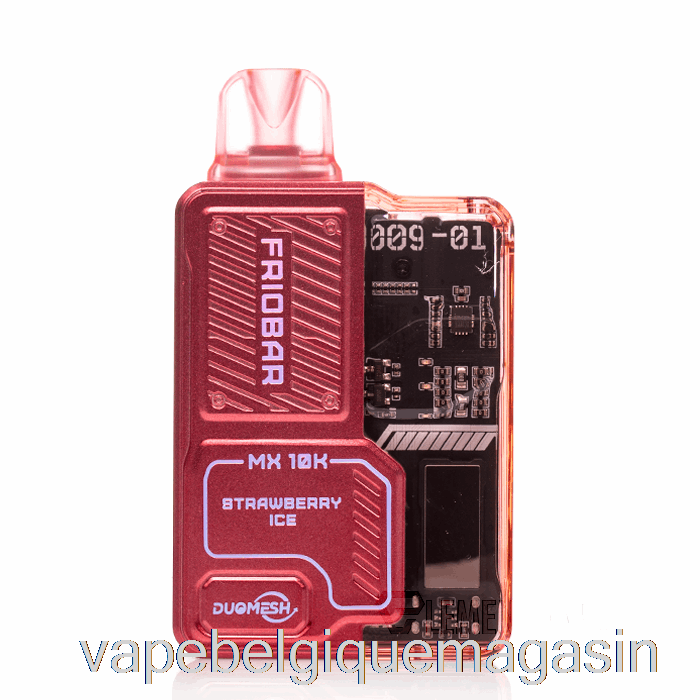 Vape Shop Bruxelles Freemax Friobar Mx 10k Glace à La Fraise Jetable